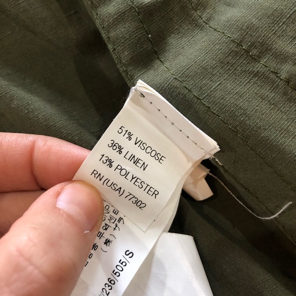 Zara Green Military Jacket - Picture 4 of 6